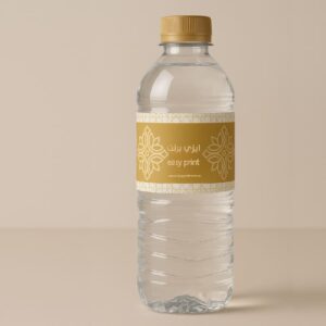 ملصق علب مياة