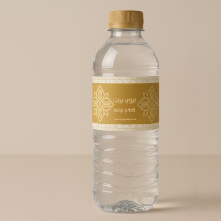 ملصق علب مياة